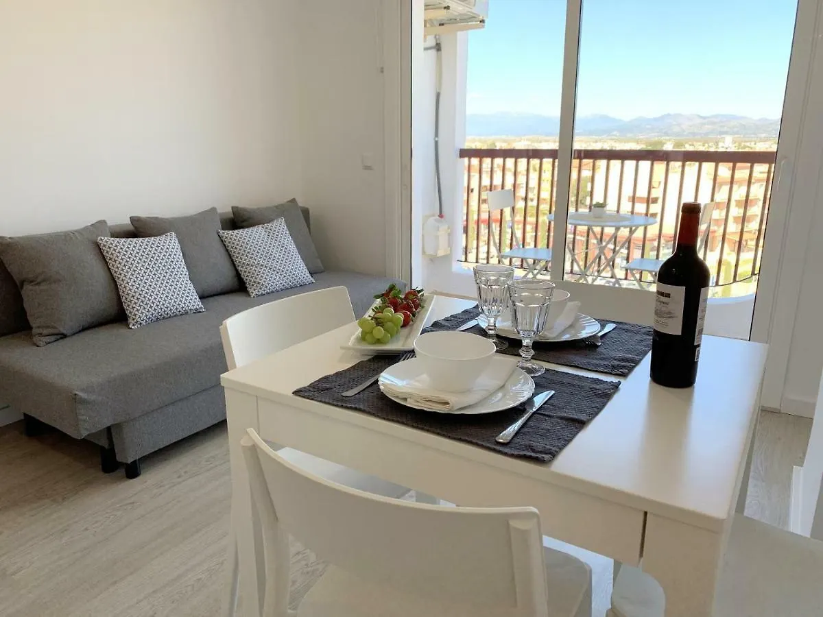 Apartamento 1ª Linea De Mar -Wifi- Aire Acondicionado Empuriabrava Espagne